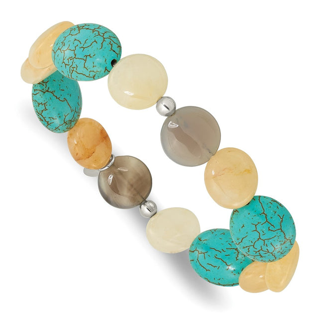 Sterling Silver Bracelets Style QH5704 - Classique Jewelry Inc.