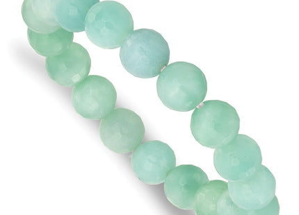 Amazonite Beaded Stretch Bracelet (Style QH5742)