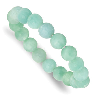 Amazonite Beaded Stretch Bracelet (Style QH5742)