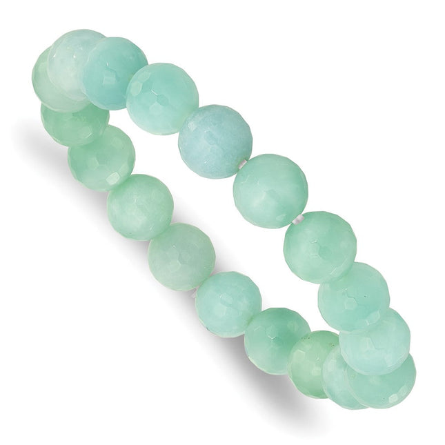 Amazonite Beaded Stretch Bracelet