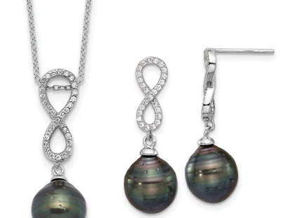 Sterling Silver Earrings Style QH5770SET - Classique Jewelry Inc.