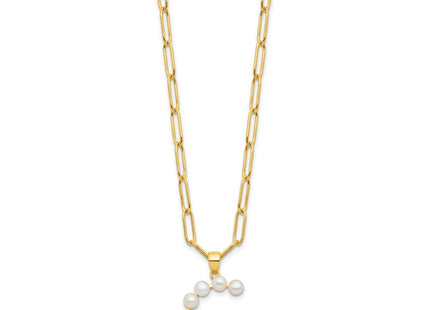 SS/Gold Plated Jewelry Style QH5808GPC - Classique Jewelry Inc.