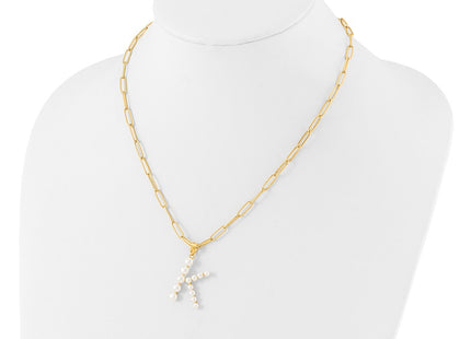 SS/Gold Plated Jewelry Style QH5808GPK - Classique Jewelry Inc.