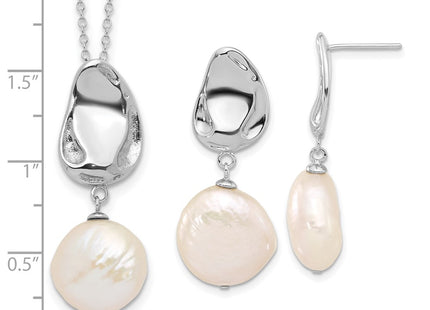 Sterling Silver Earrings Style QH5818SET - Classique Jewelry Inc.