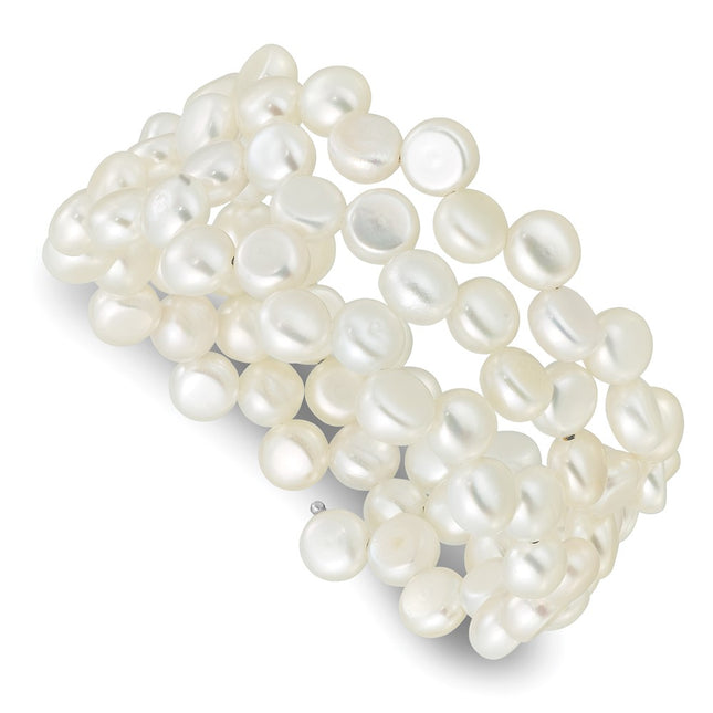 Sterling Silver Bracelets Style QH5841 - Classique Jewelry Inc.