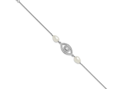 Sterling Silver Bracelets Style QH5842 - Classique Jewelry Inc.
