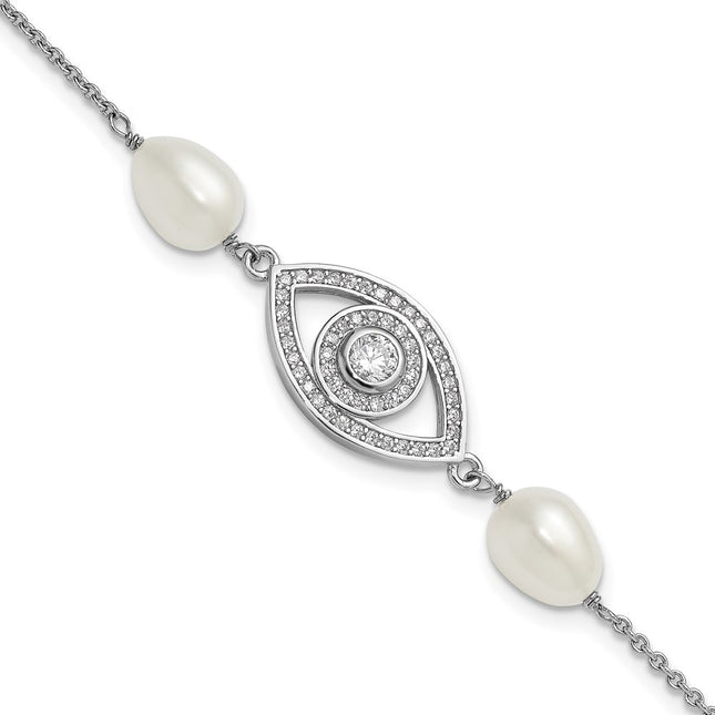 Sterling Silver Bracelets Style QH5842 - Classique Jewelry Inc.