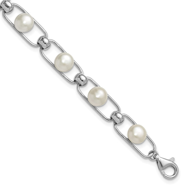 Sterling Silver Bracelets Style QH5843 - Classique Jewelry Inc.