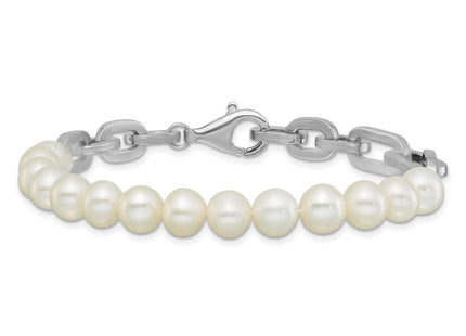Sterling Silver Bracelets Style QH5844 - Classique Jewelry Inc.