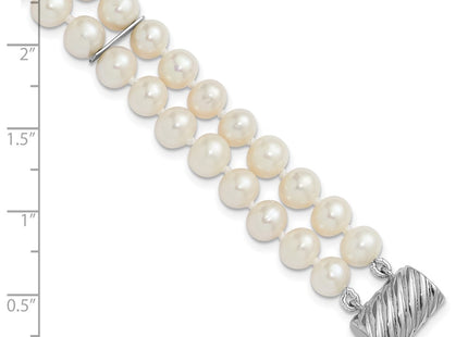 Sterling Silver Bracelets Style QH5846 - Classique Jewelry Inc.