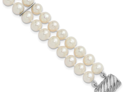 Sterling Silver Bracelets Style QH5846 - Classique Jewelry Inc.