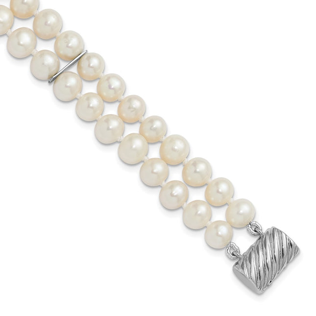 Sterling Silver Bracelets Style QH5846 - Classique Jewelry Inc.