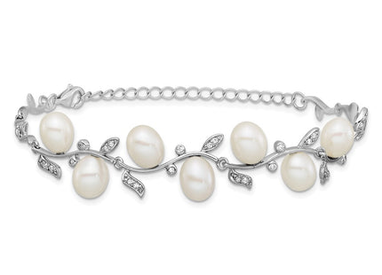 Sterling Silver Bracelets Style QH5851 - Classique Jewelry Inc.