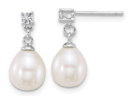 Sterling Silver Earrings Style QH5863SET - Classique Jewelry Inc.