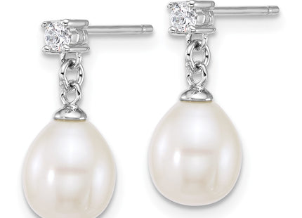 Sterling Silver Earrings Style QH5863SET - Classique Jewelry Inc.