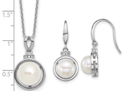 Sterling Silver Earrings Style QH5866SET - Classique Jewelry Inc.