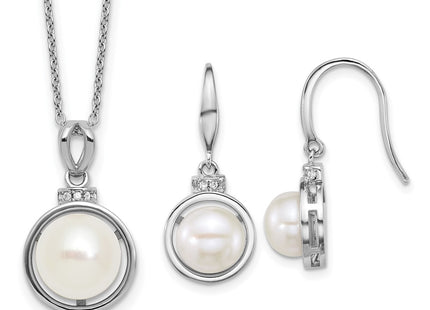 Sterling Silver Earrings Style QH5866SET - Classique Jewelry Inc.