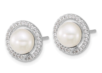 Sterling Silver Earrings Style QH5868SET - Classique Jewelry Inc.