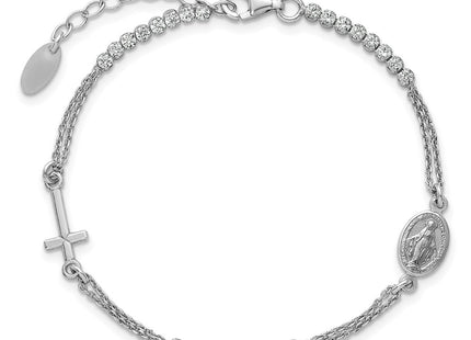 Sterling Silver Bracelets Style QH5885 - Classique Jewelry Inc.