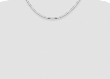 Sterling Silver Rhodium-plated Magic Herringbone Chain, 16 x 3mm