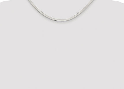 Sterling silver herringbone link bracelet, further view