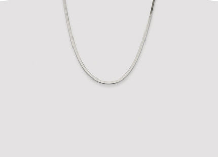 Sterling silver herringbone link chain