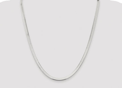 Sterling silver herringbone link chain
