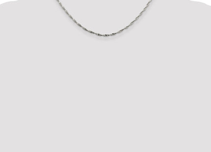 Sterling silver herringbone link chain