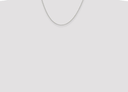 Sterling Silver Diamond-cut Cable Chain (Style QHC022-18)