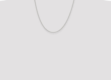 Sterling Silver Diamond-cut Cable Chain (Style QHC022-20)