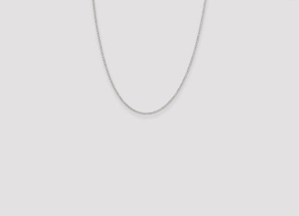 Sterling Silver Diamond-cut Cable Chain (Style QHC022-22)