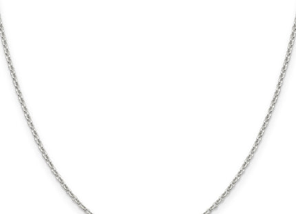 Sterling Silver Diamond-cut Cable Chain, 16 x 1.75mm