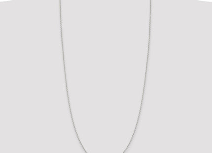 Sterling Silver Diamond-cut Cable Chain (Style QHC027-30)