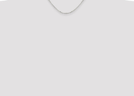 Sterling Silver Diamond-cut Cable Chain (Style QHC035-16)