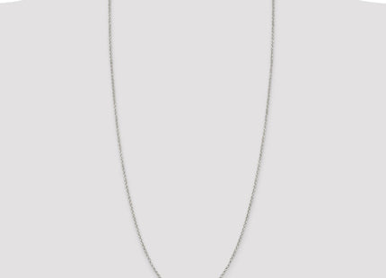 Sterling Silver Diamond-cut Cable Chain (Style QHC035-30)