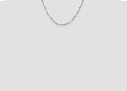 Sterling Silver Diamond-cut Cable Chain (Style QHC045-18)