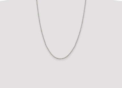 Sterling Silver Diamond-cut Cable Chain (Style QHC045-24)