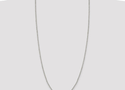 Sterling Silver Diamond-cut Cable Chain (Style QHC045-30)