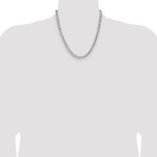 Sterling Silver Hammered Curb Chain (Style QHCB150-20)