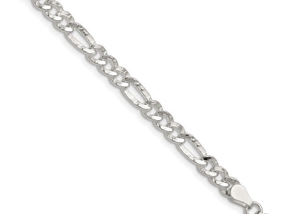 Sterling silver figaro link chain