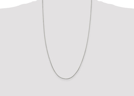 Sterling silver box link chain