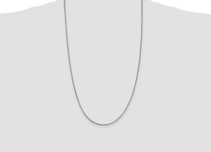 Sterling silver box link chain