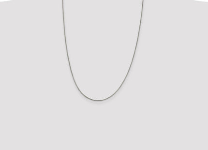 Sterling silver box link chain