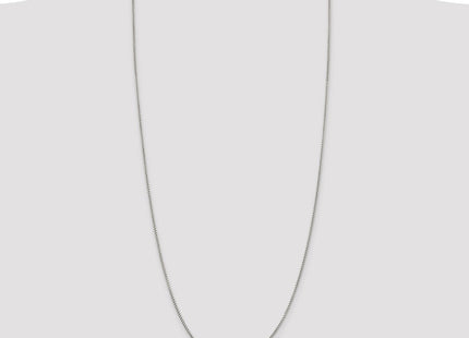 Sterling silver box link chain