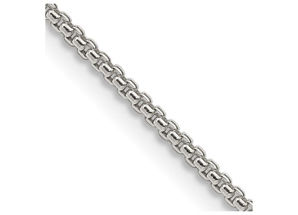 Sterling silver box link chain