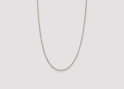 Sterling silver box link chain