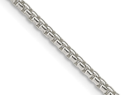 Sterling silver box link chain