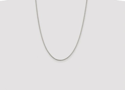 Sterling silver box link chain
