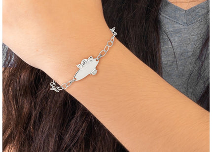 Sterling Silver Bracelets Style QID175 - Classique Jewelry Inc.