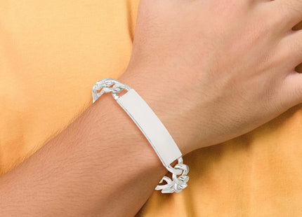 Sterling Silver Bracelets Style QID190 - Classique Jewelry Inc.